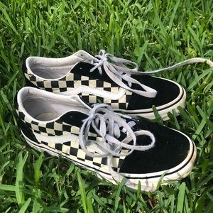 Checkered Vans